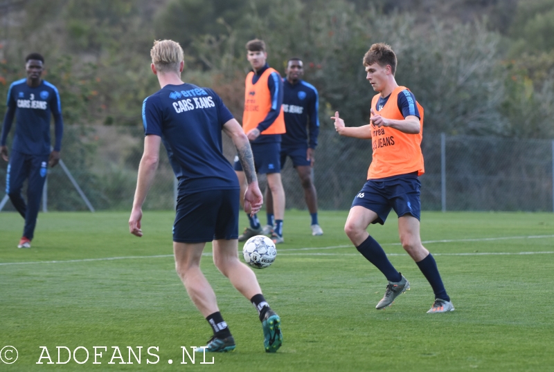 ado den haag trainingskamp spanje