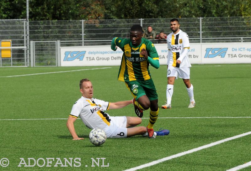 Jong ADO Den Haag , OFC, Derde Divisie, Zuiderpark , de aftrap