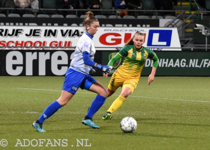 Vrouwenvoetbal, ADO Den Haag Excelsior Barendrecht, Eredivisiecup