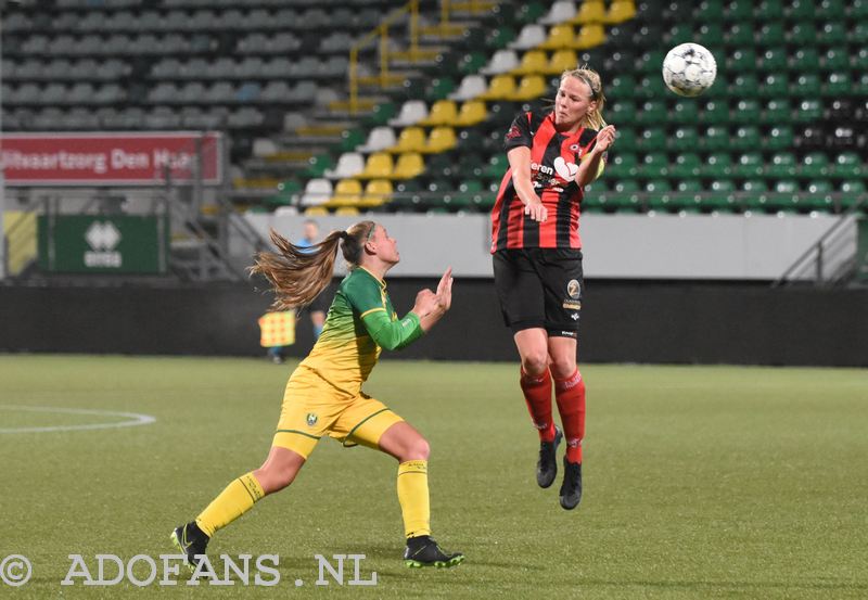 Vrouwenvoetbal, ADO Den Haag Excelsior Barendrecht, Eredivisiecup