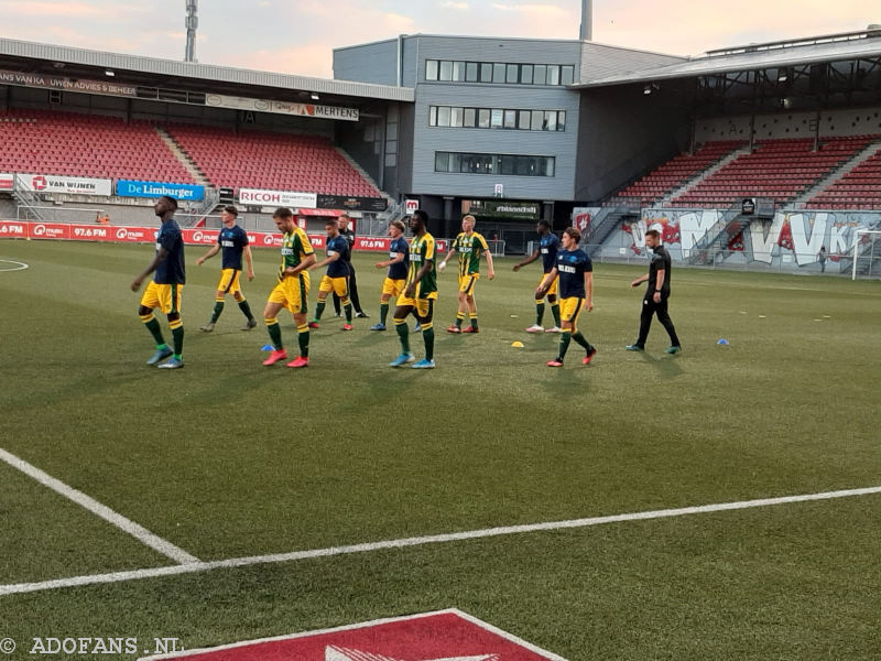 oefenwedstrijd MVV ADO Den Haag