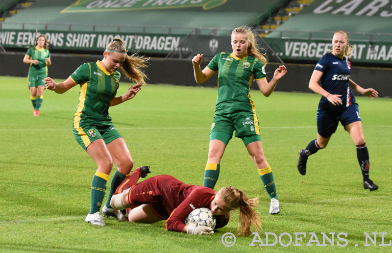 Vrouwen voetbal ADO Den Haag VV Alkmaar