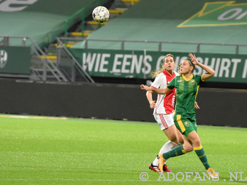 Vrouwen voetbal ADO Den Haag -AJAX