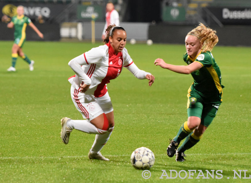 Vrouwen voetbal ADO Den Haag -AJAX