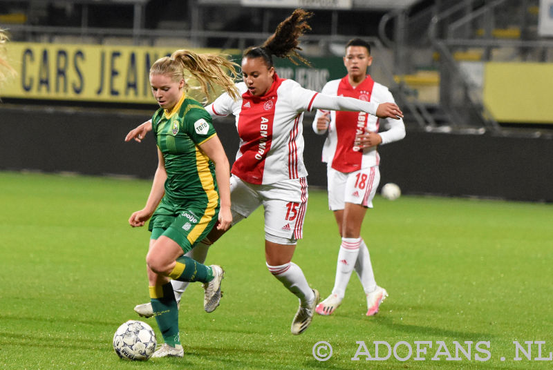 Vrouwen voetbal ADO Den Haag -AJAX