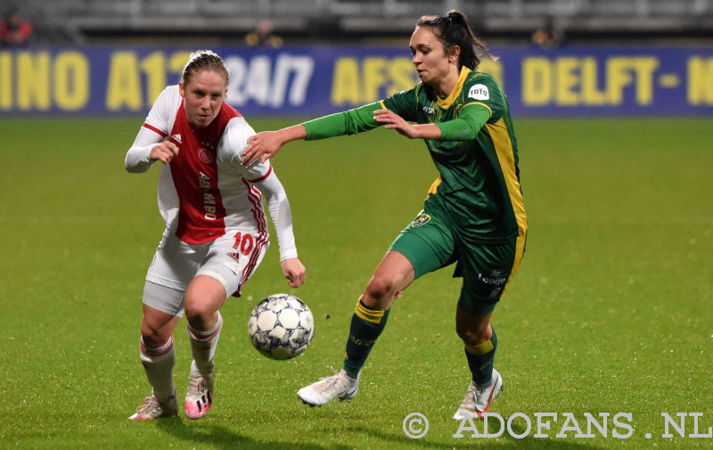 Vrouwen voetbal ADO Den Haag -AJAX