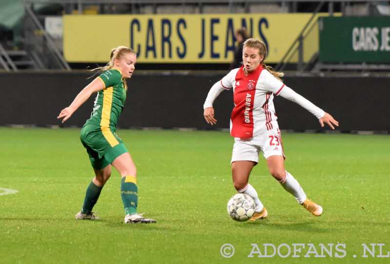 Vrouwen voetbal ADO Den Haag -AJAX