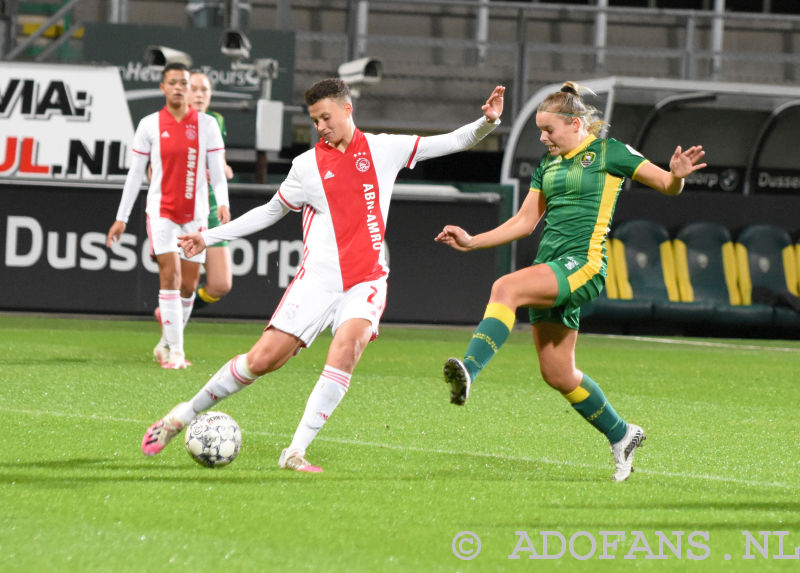 Vrouwen voetbal ADO Den Haag -AJAX