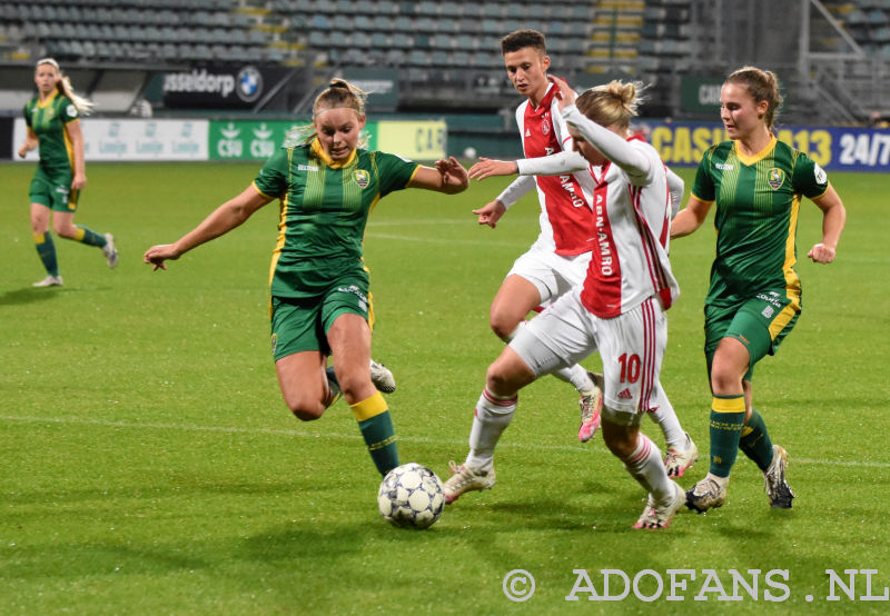 Vrouwen voetbal ADO Den Haag -AJAX