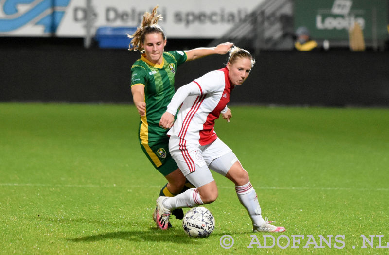 Vrouwen voetbal ADO Den Haag -AJAX