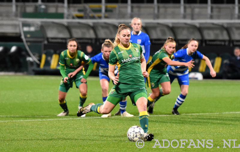 Vrouwen eredivisie ADO Den Haag PEC Zwolle