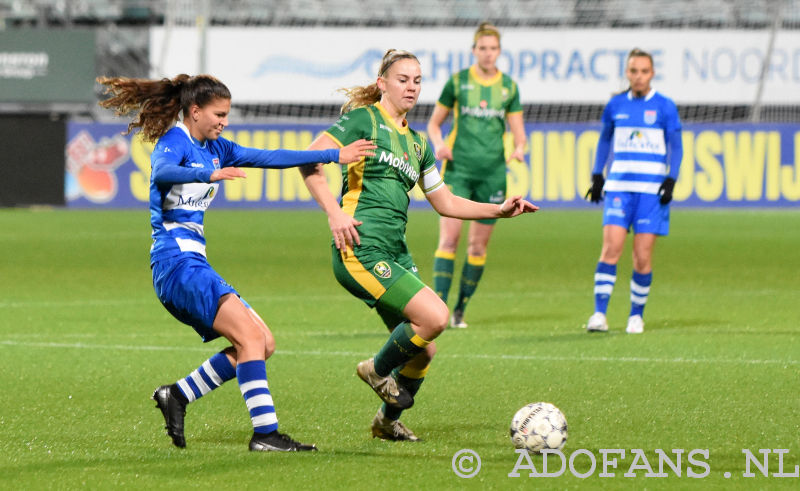 Vrouwen eredivisie ADO Den Haag PEC Zwolle