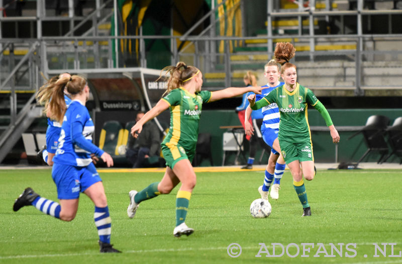 Vrouwen eredivisie ADO Den Haag PEC Zwolle