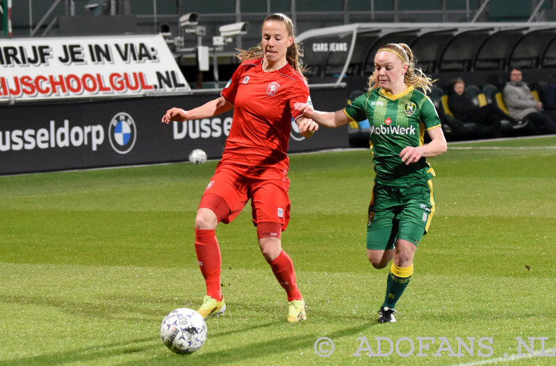 Vrouwenvoetbal, ADO Den Haag FC Twente