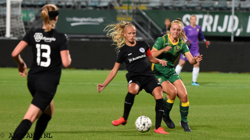 Vrouwenvoetbal ADO Den Haag SC Heerenveen Eredivisie cup 25-09-2020