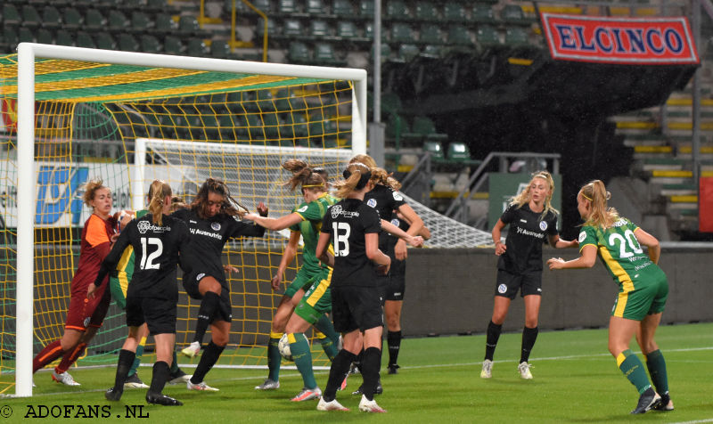 Vrouwenvoetbal ADO Den Haag SC Heerenveen Eredivisie cup 25-09-2020