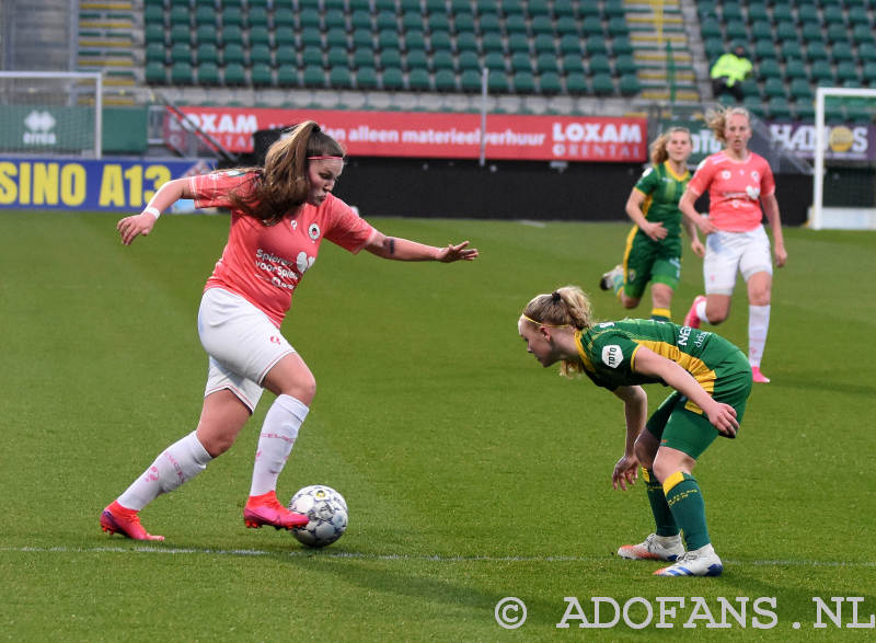 Vrouwenvoetbal ADO Den Haag -Excelsior eredivisiecup