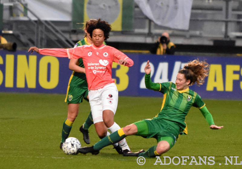 Vrouwenvoetbal ADO Den Haag -Excelsior eredivisiecup