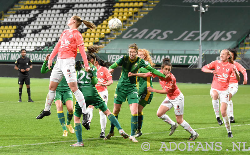 Vrouwenvoetbal ADO Den Haag -Excelsior eredivisiecup