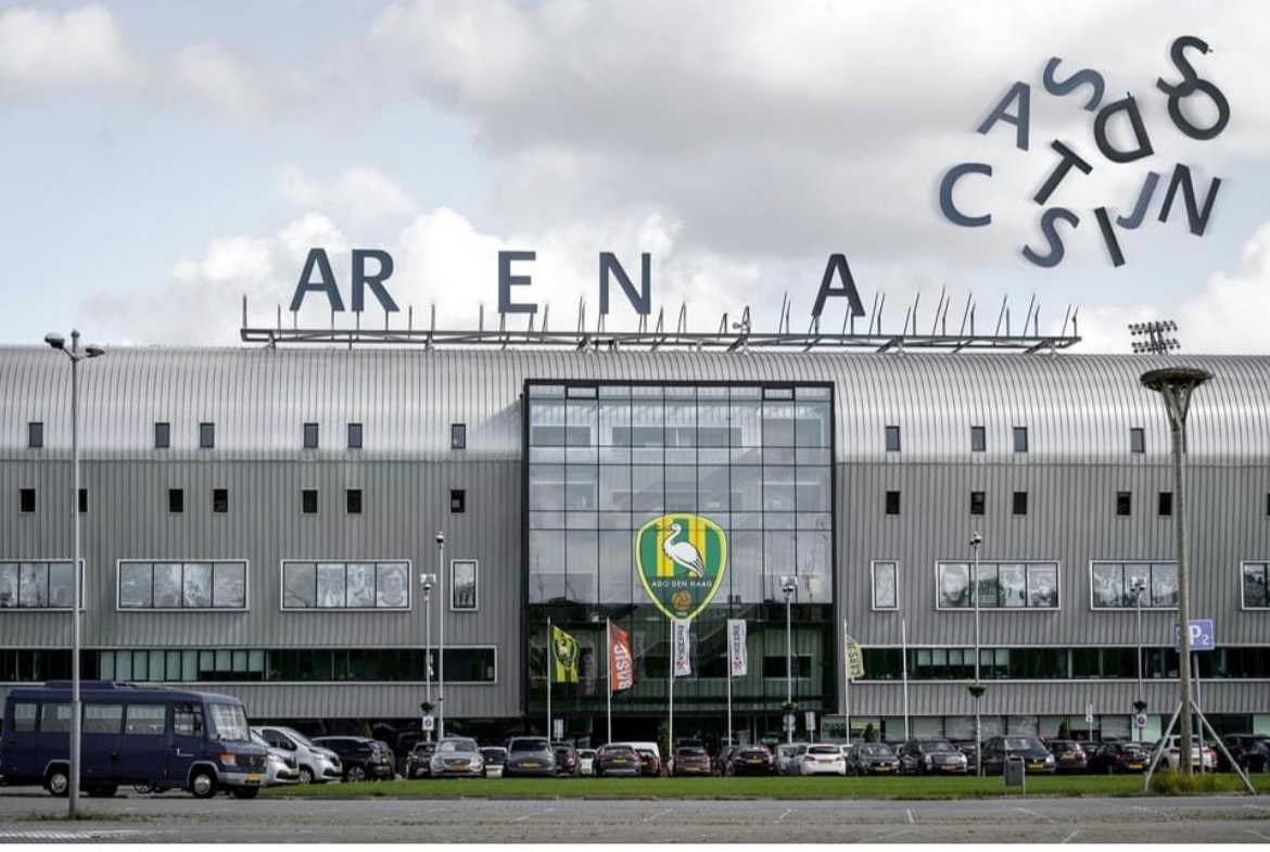 Twitterbericht ADODen Haag Cars Jeans arena