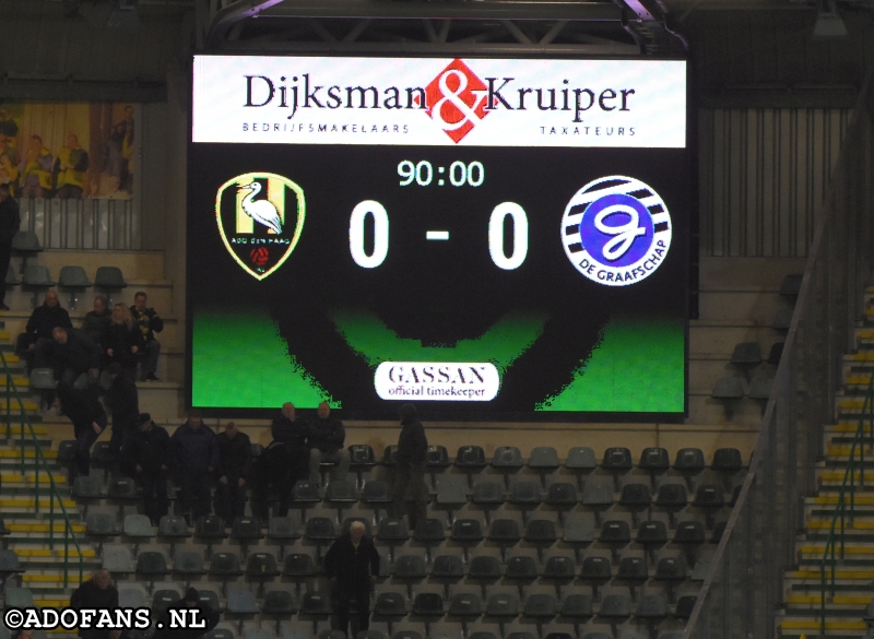 ADO Den Haag - De Graafschap Keuken Kampioen divisie 