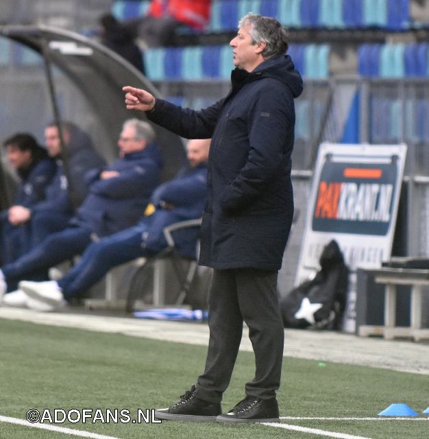 ADO Den Haag Trainer Ruud Brood 