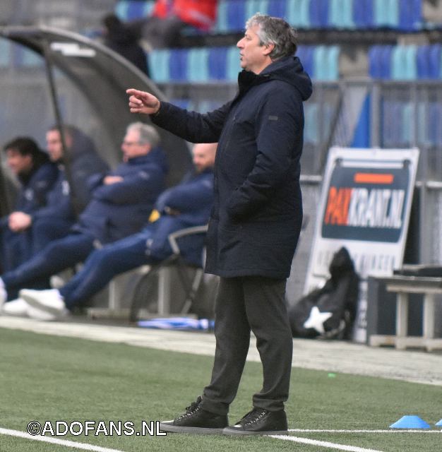 ADO Den Haag Trainer Ruud Brood 