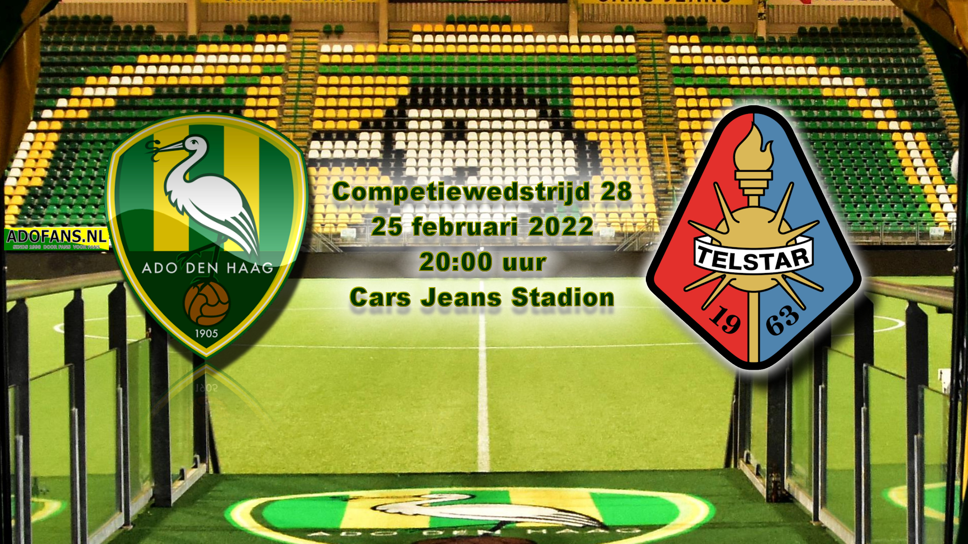 weddstrijd ADO Den Haag  Telstar