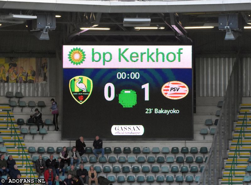 ADO Den Haag Jong PSV keukenkampioen divisie