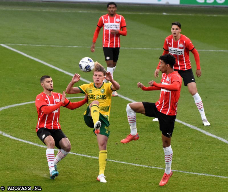 ADO Den Haag Jong PSV keukenkampioen divisie