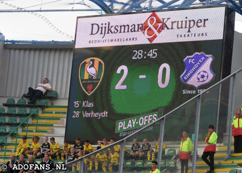 Play-offs ADO Den Haag - FC Eindhoven 