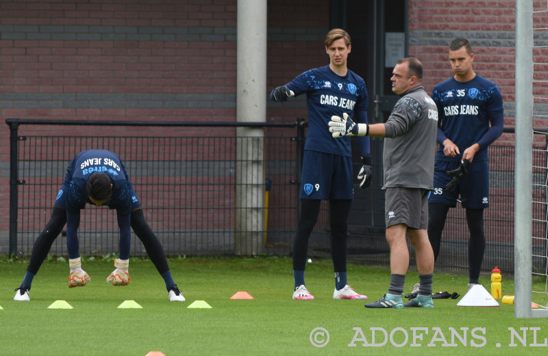 eerste training seizoen 2021-2022 ADO Den Haag