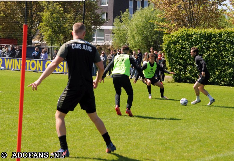 Training  ADO Den Haag 8 mei 2022