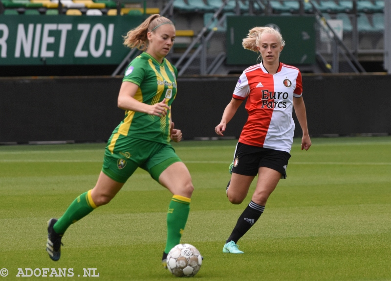 Vrouwenvoetbal ADO Den Haag Feyenoord