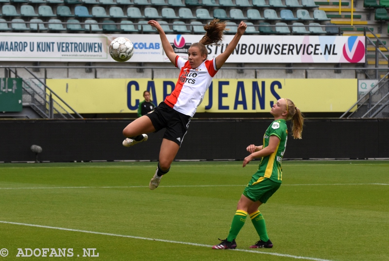 Vrouwenvoetbal ADO Den Haag Feyenoord