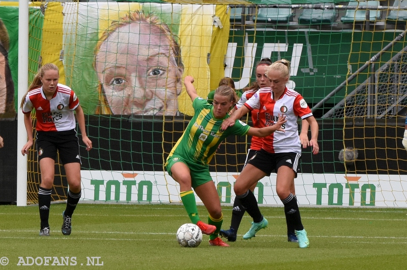 Vrouwenvoetbal ADO Den Haag Feyenoord