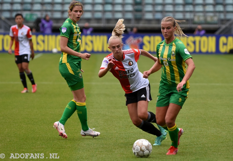 Vrouwenvoetbal ADO Den Haag Feyenoord