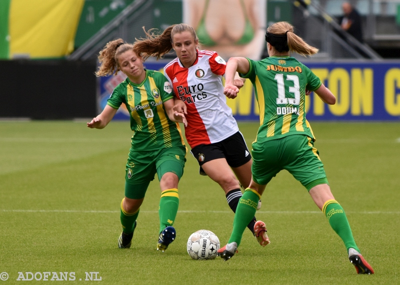 Vrouwenvoetbal ADO Den Haag Feyenoord