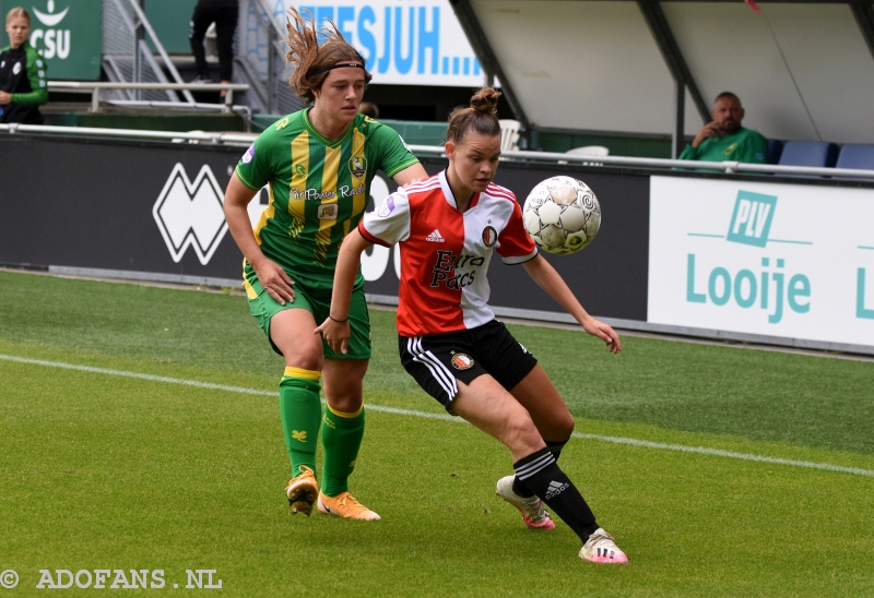 Vrouwenvoetbal ADO Den Haag Feyenoord