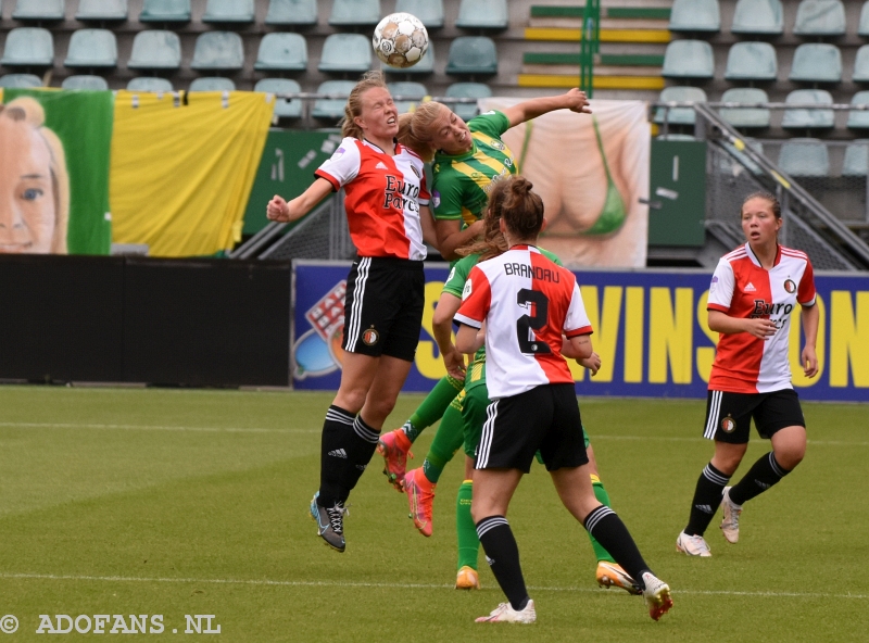 Vrouwenvoetbal ADO Den Haag Feyenoord