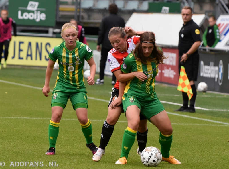 Vrouwenvoetbal ADO Den Haag Feyenoord