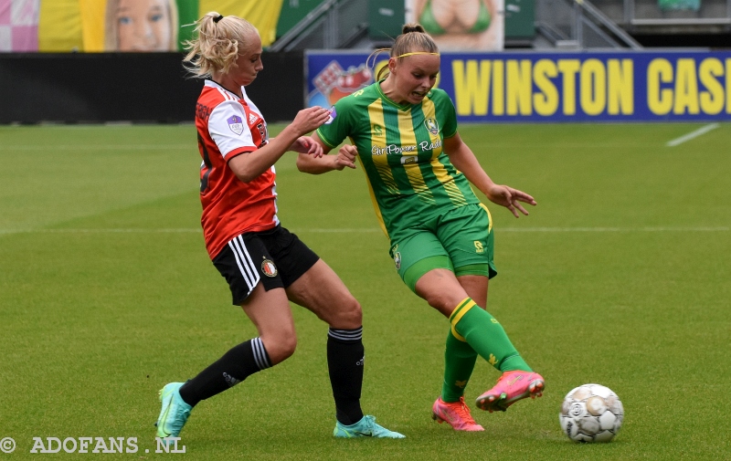 Vrouwenvoetbal ADO Den Haag Feyenoord