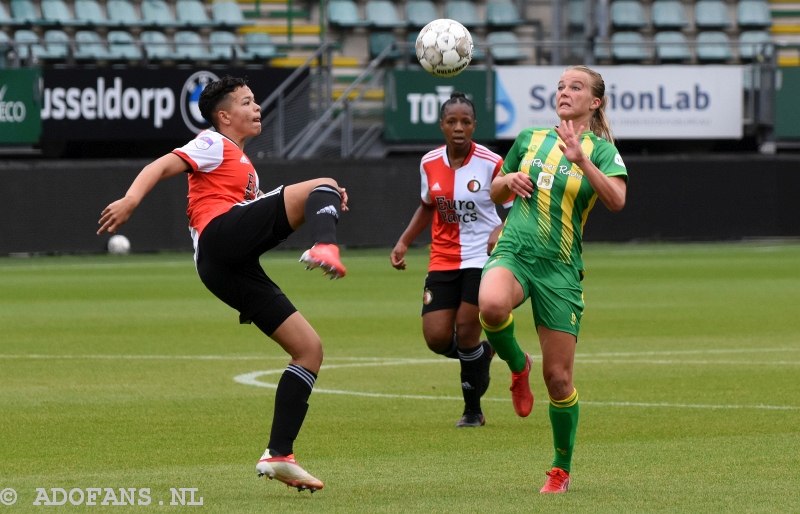 Vrouwenvoetbal ADO Den Haag Feyenoord