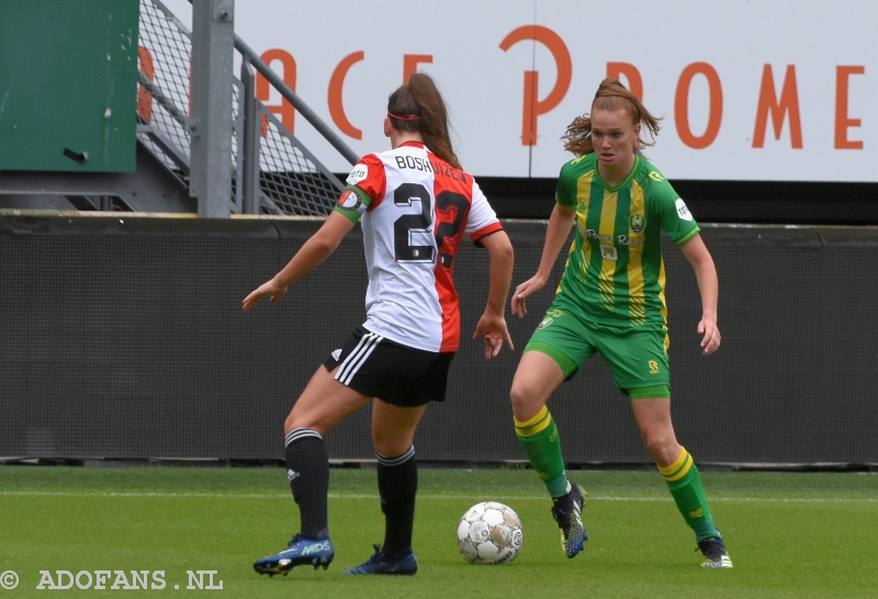 Vrouwenvoetbal ADO Den Haag Feyenoord