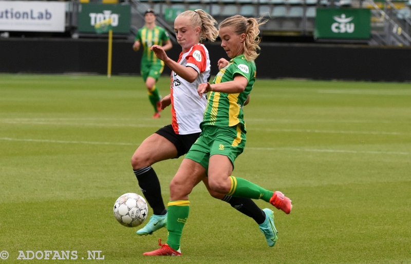 Vrouwenvoetbal ADO Den Haag Feyenoord