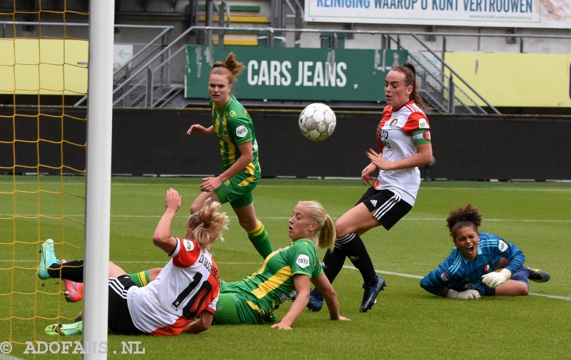 Vrouwenvoetbal ADO Den Haag Feyenoord