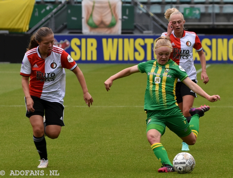 Vrouwenvoetbal ADO Den Haag Feyenoord