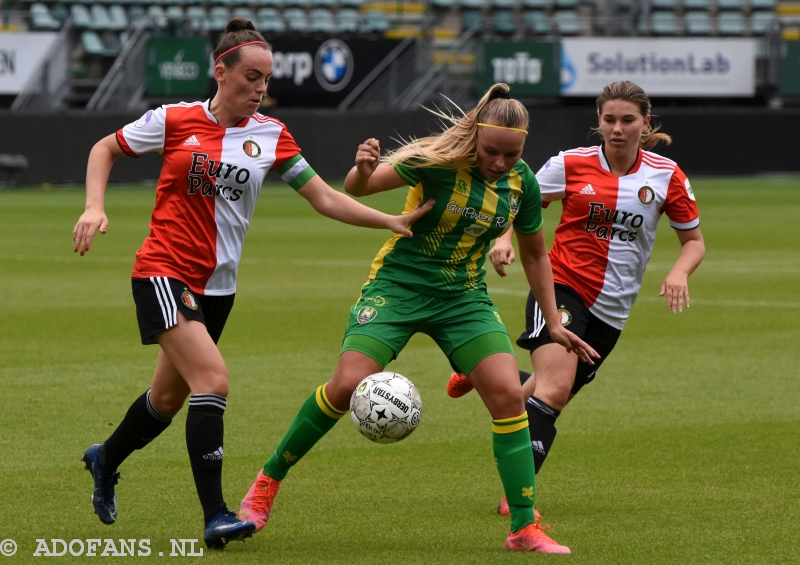 Vrouwenvoetbal ADO Den Haag Feyenoord