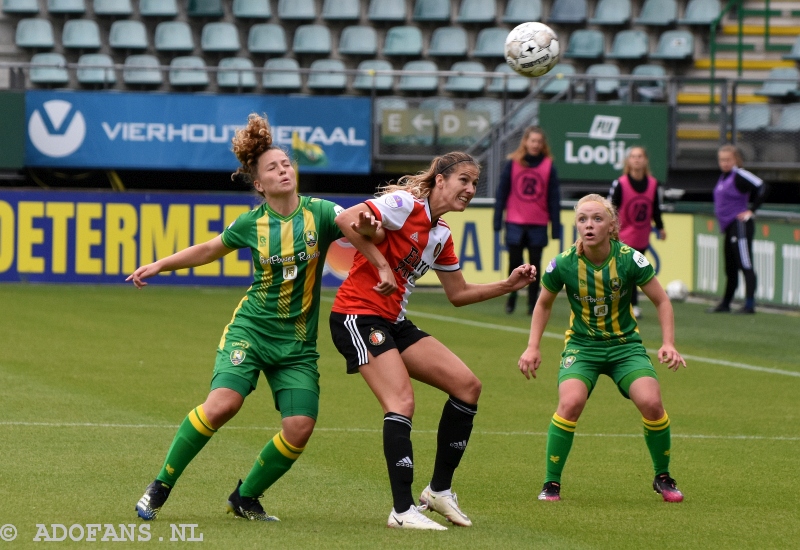 Vrouwenvoetbal ADO Den Haag Feyenoord