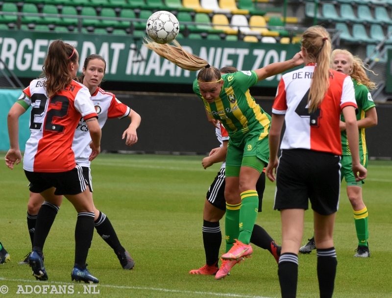 Vrouwenvoetbal ADO Den Haag Feyenoord